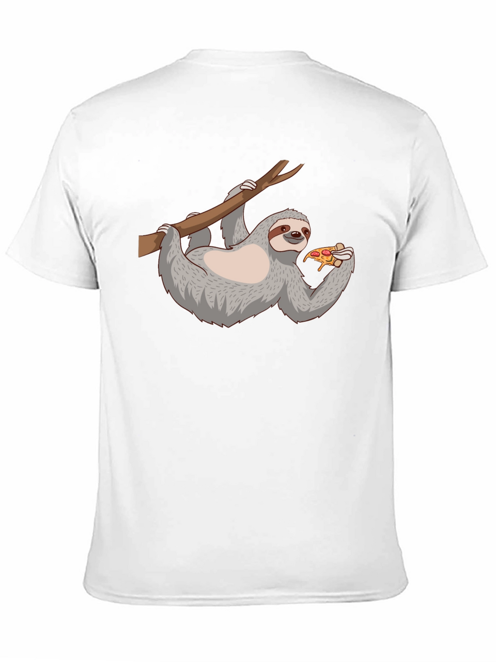 Sloth Pizza T-Shirt - Funny Animal Graphic Tee