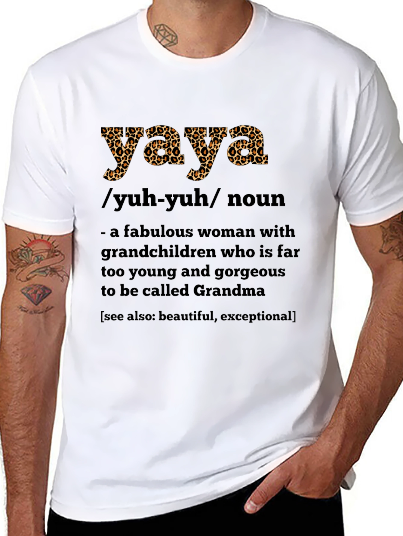 Yaya Leopard Print Definition T-Shirt