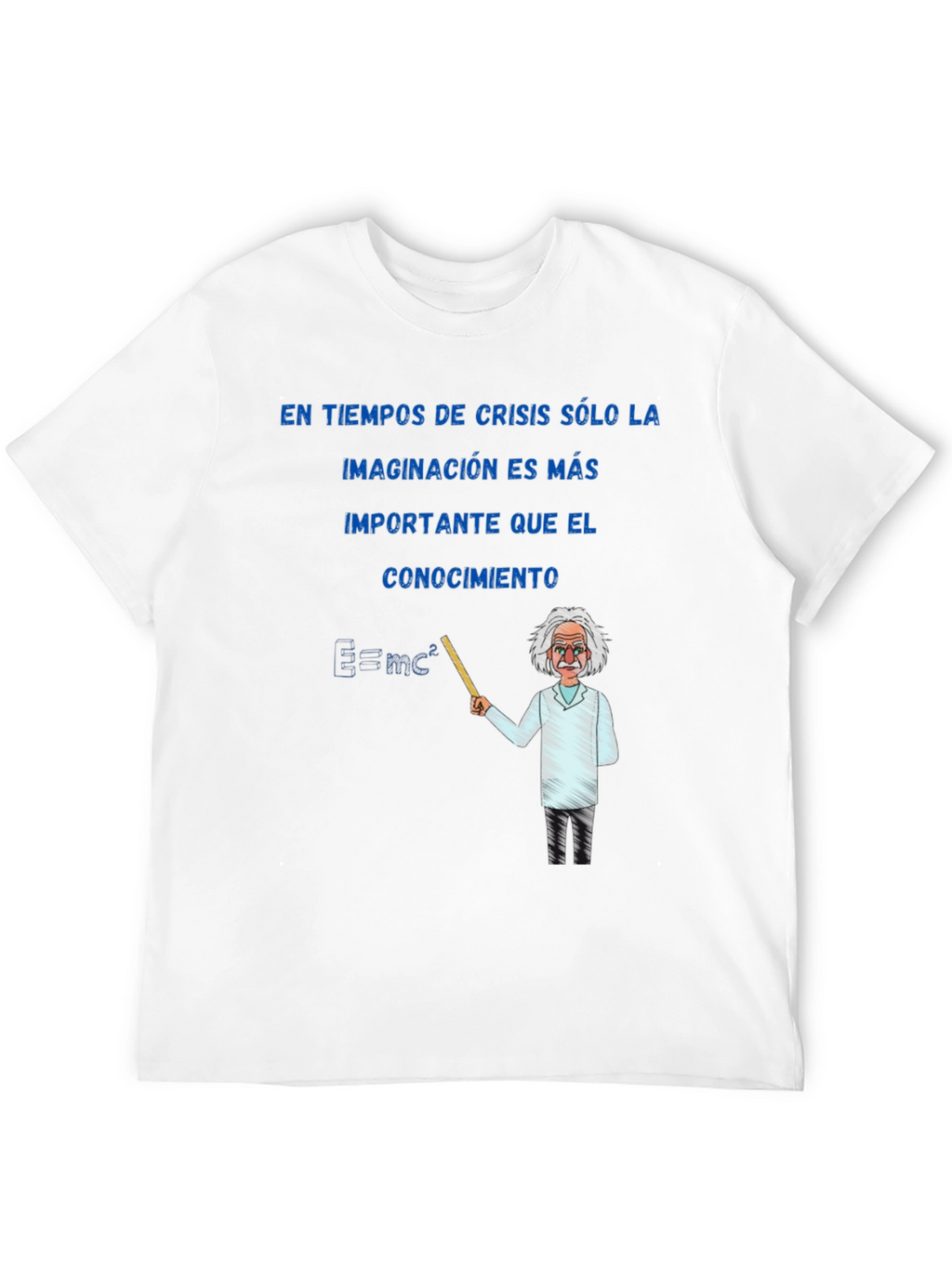 Einstein Imagination T-Shirt - Mens Black Graphic Tee