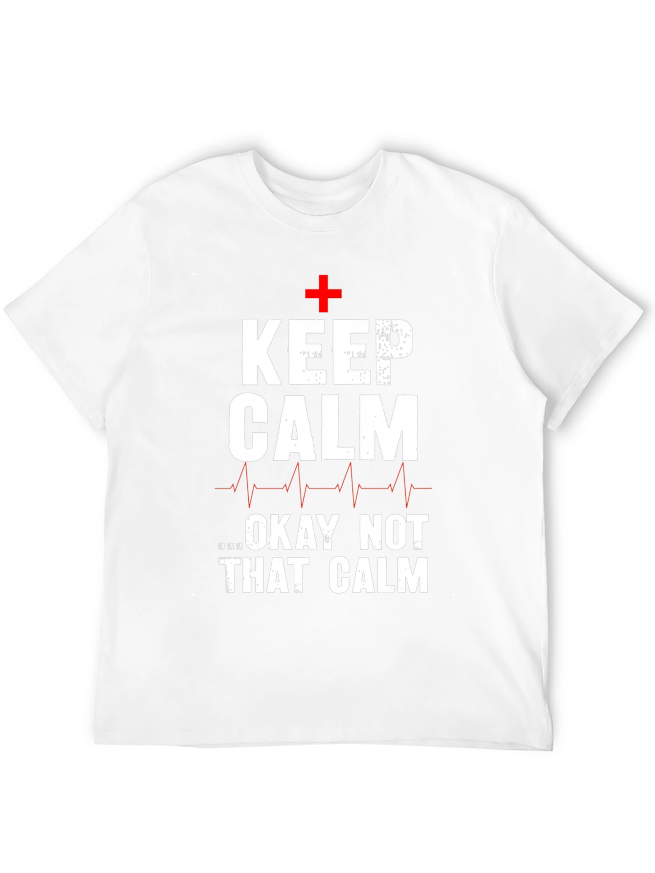 Keep Calm T-Shirt Funny Nurse Tee