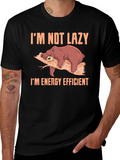 Im Not Lazy Bear T-Shirt
