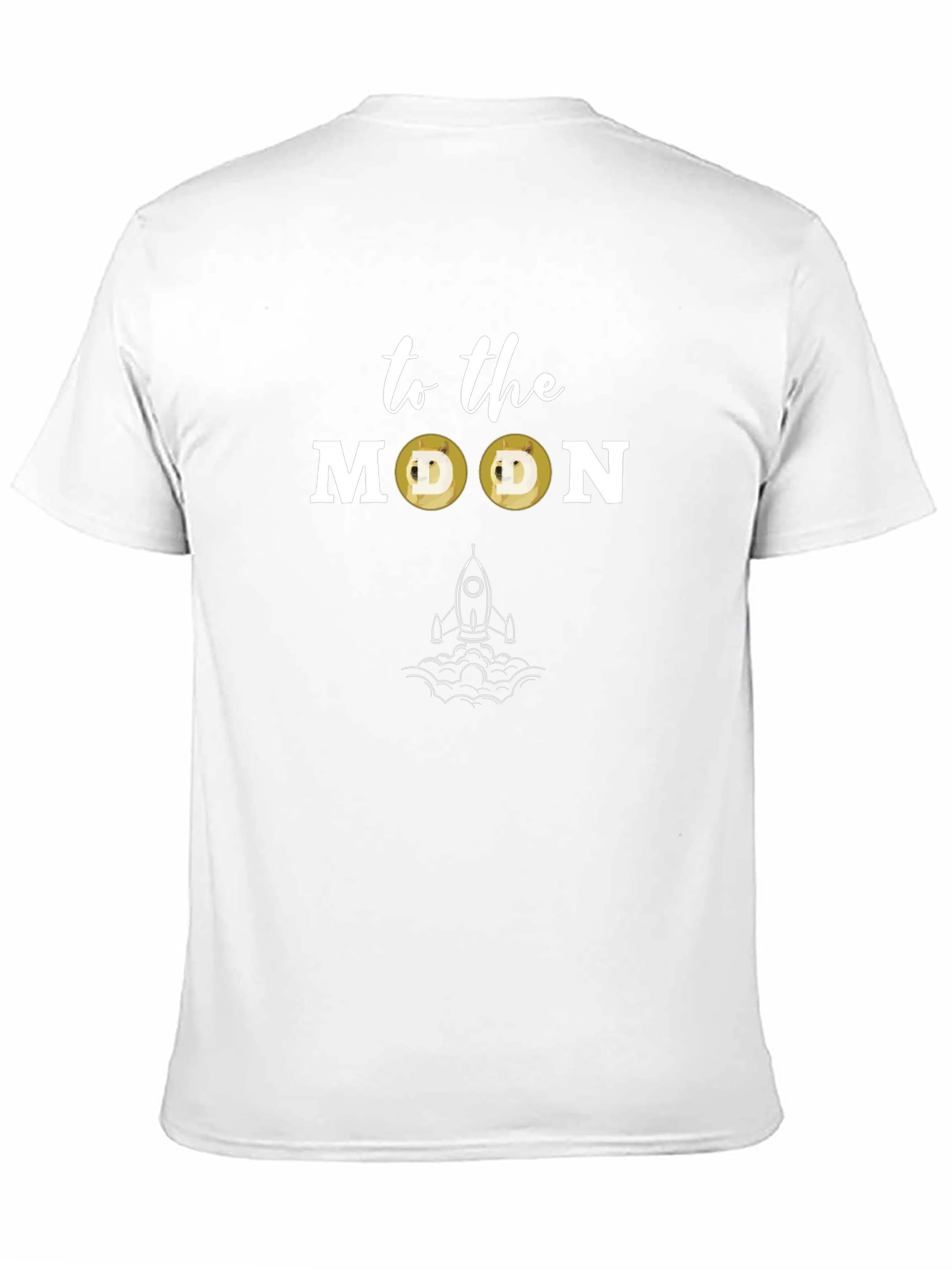 To The Moon Doge T-Shirt - Crypto Meme