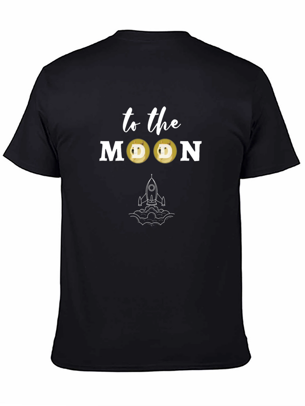 To The Moon Doge T-Shirt - Crypto Meme