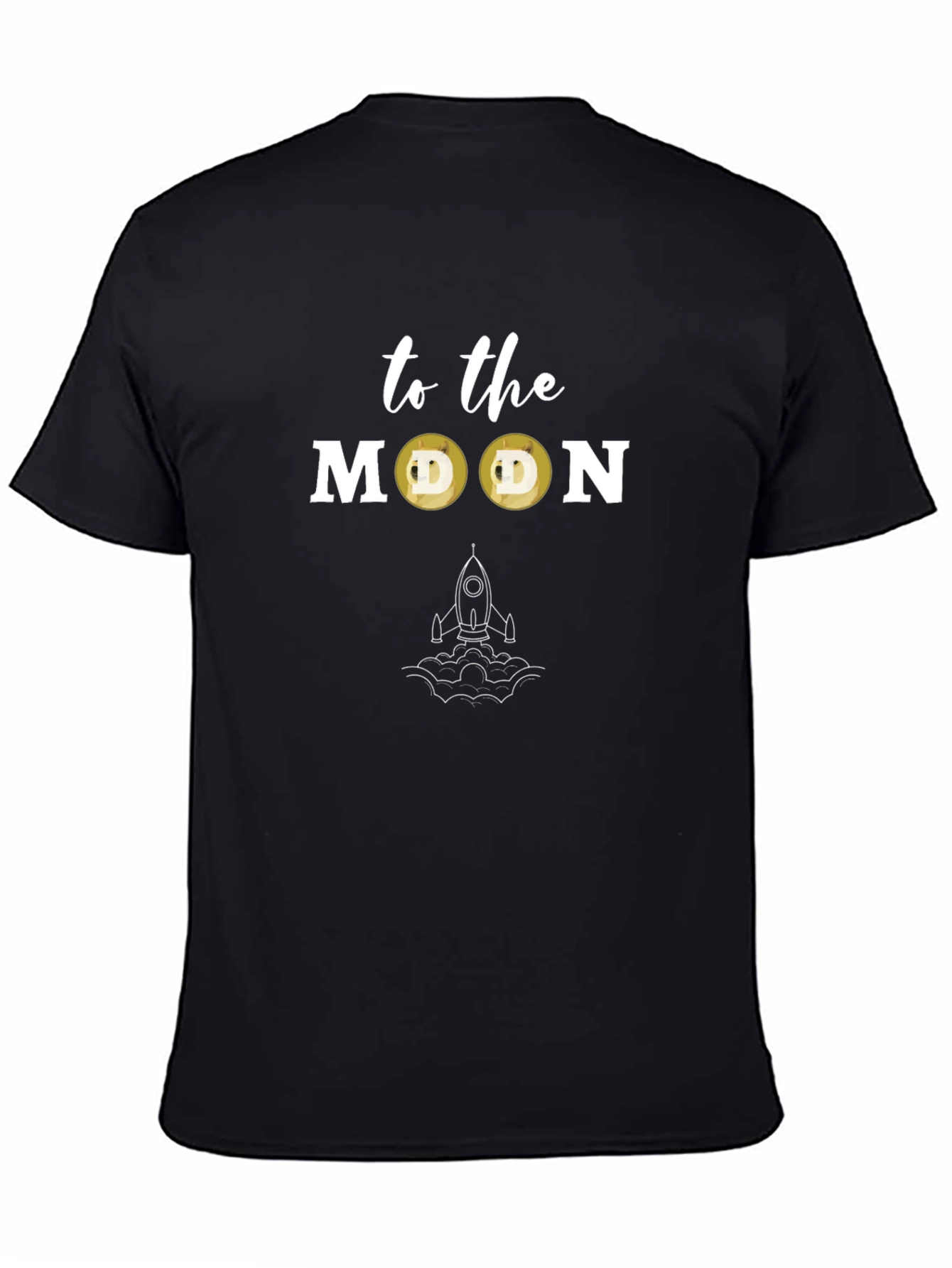 To The Moon Doge T-Shirt - Crypto Meme