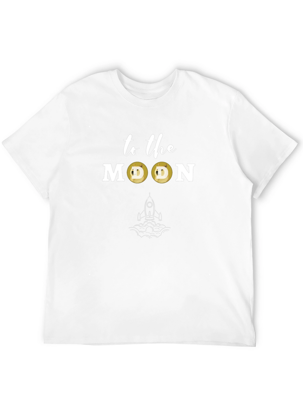 To The Moon Doge T-Shirt - Crypto Meme