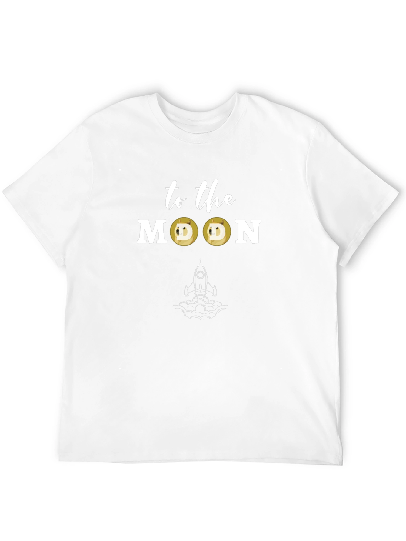 To The Moon Doge T-Shirt - Crypto Meme