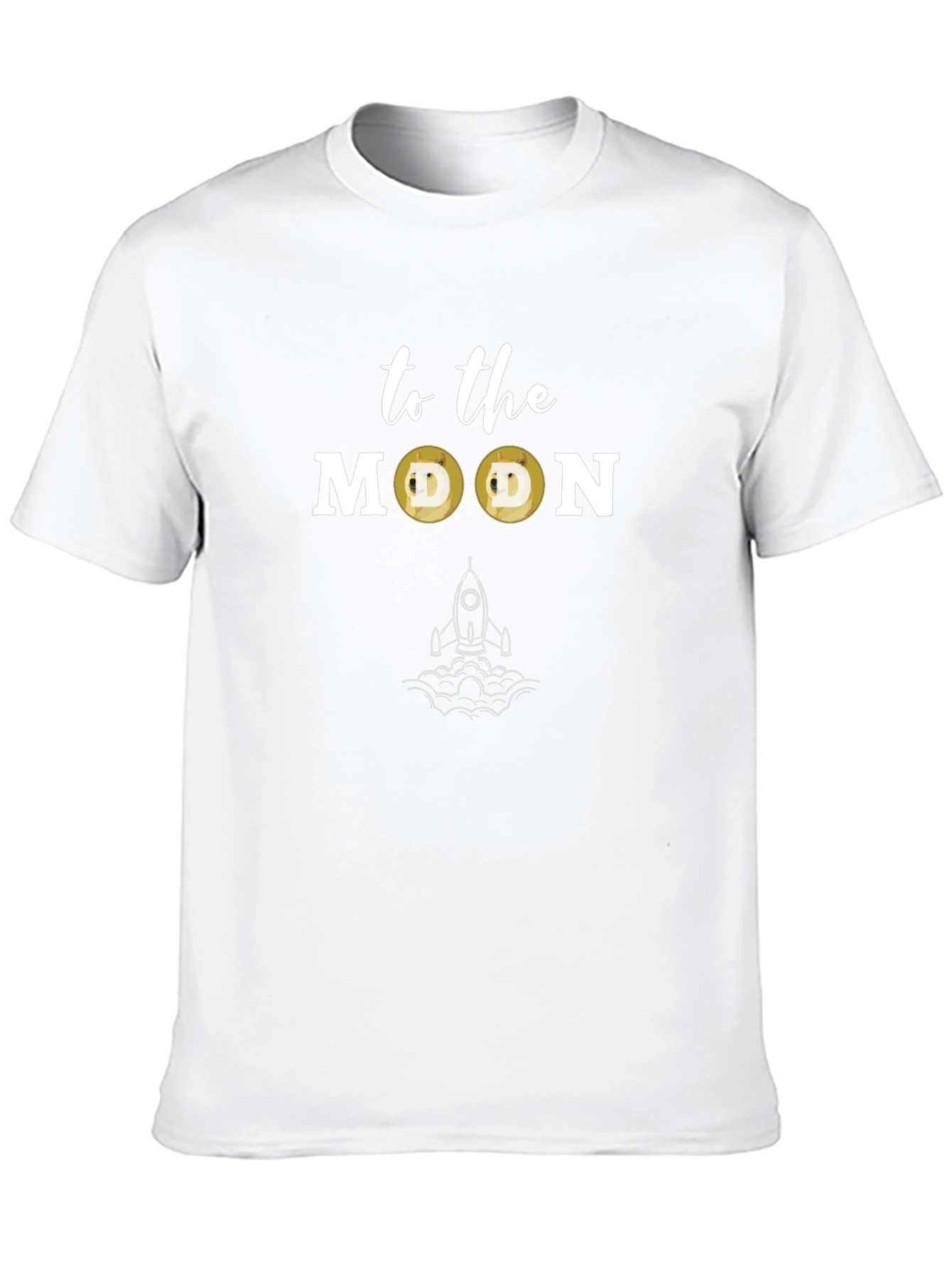 To The Moon Doge T-Shirt - Crypto Meme