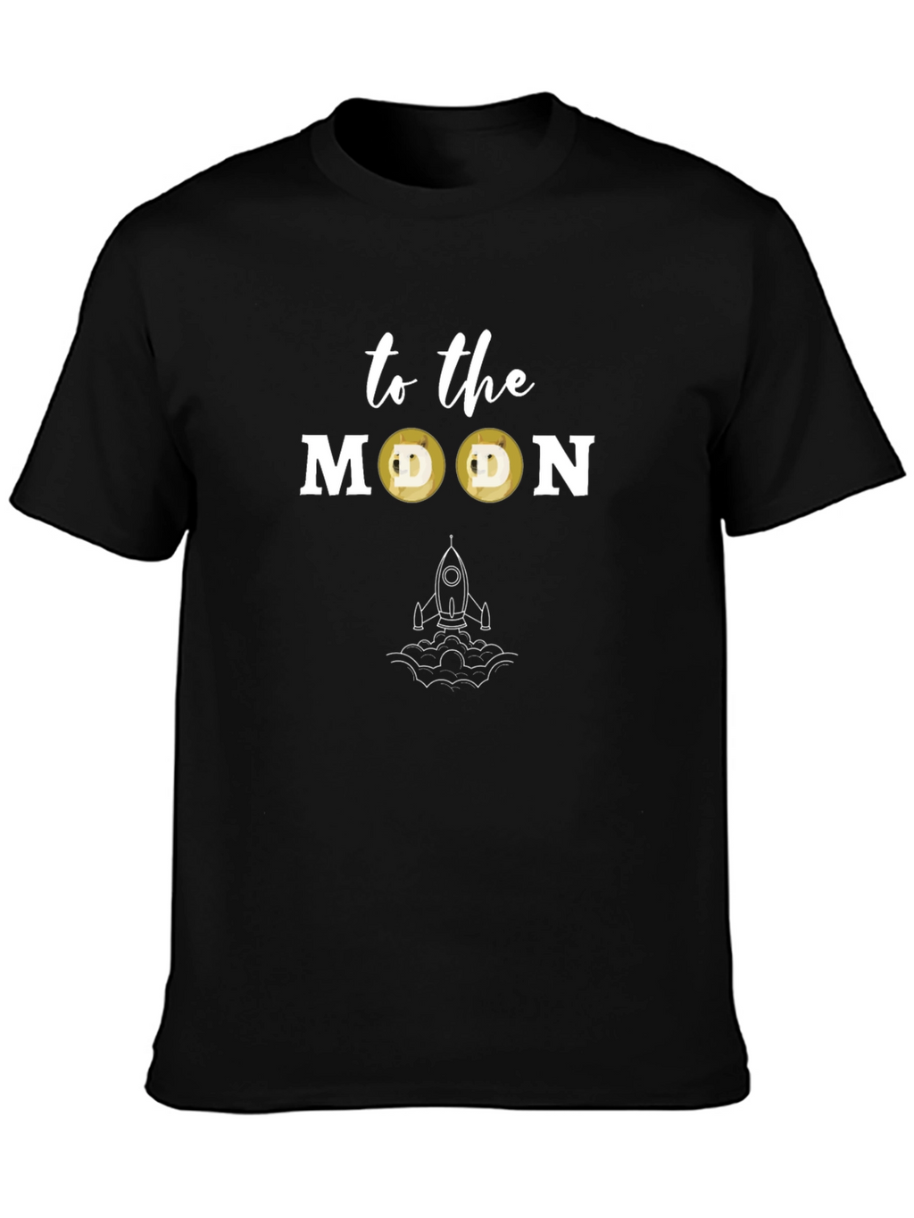 To The Moon Doge T-Shirt - Crypto Meme