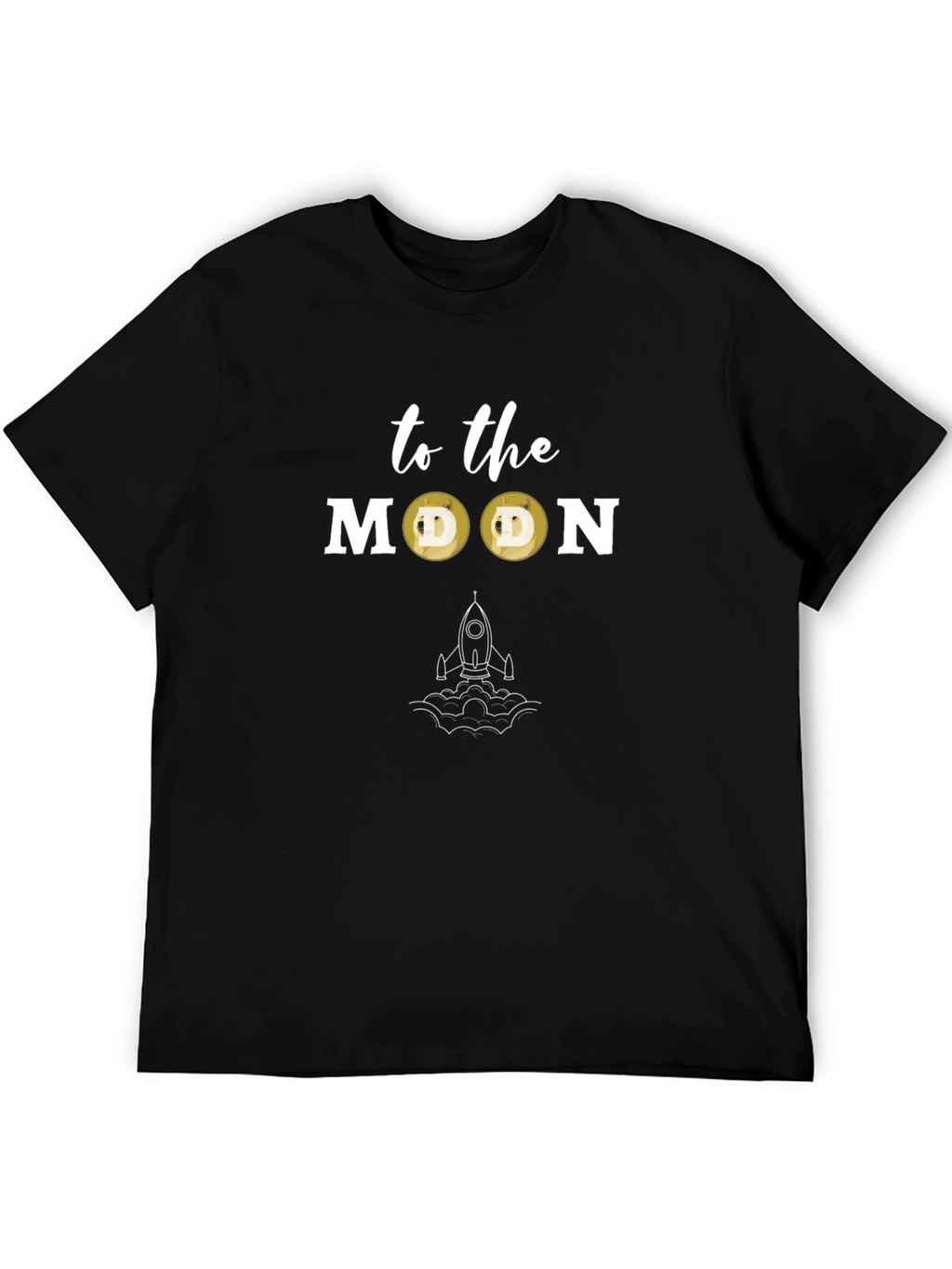 To The Moon Doge T-Shirt - Crypto Meme