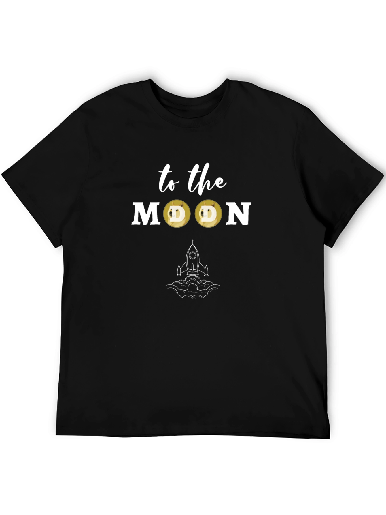 To The Moon Doge T-Shirt - Crypto Meme