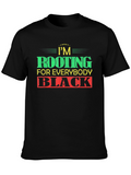 Rooting For Everybody Black T-Shirt