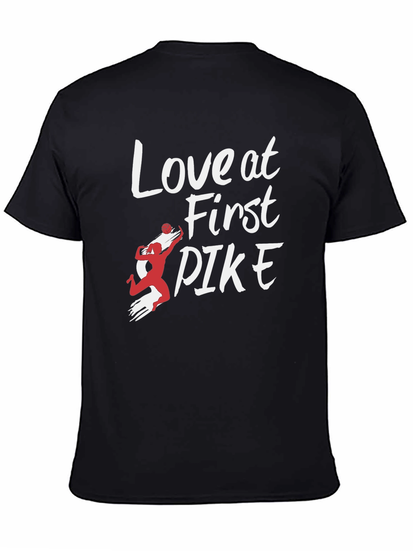 Love at First Spike Volleyball Graphic Tee