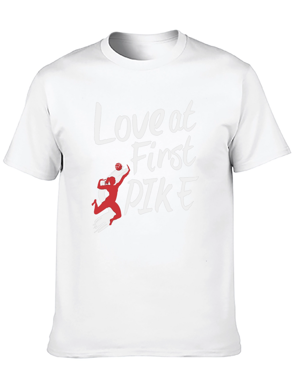 Love at First Spike Volleyball Graphic Tee