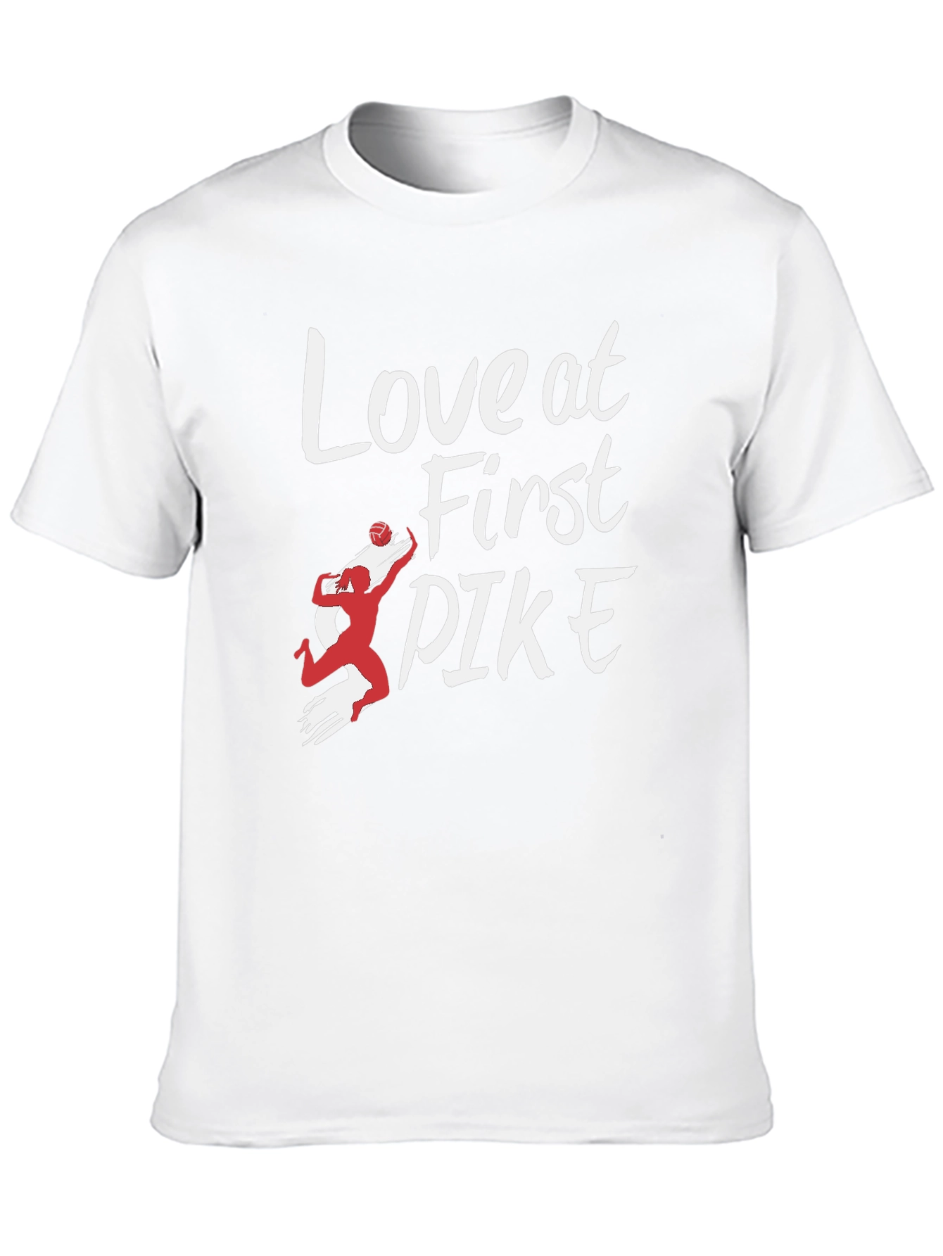 Love at First Spike Volleyball Graphic Tee