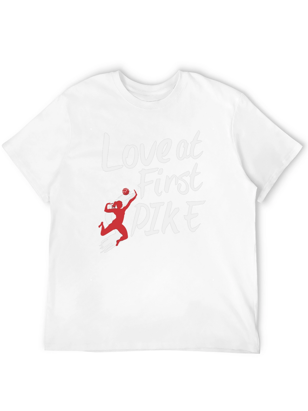 Love at First Spike Volleyball Graphic Tee
