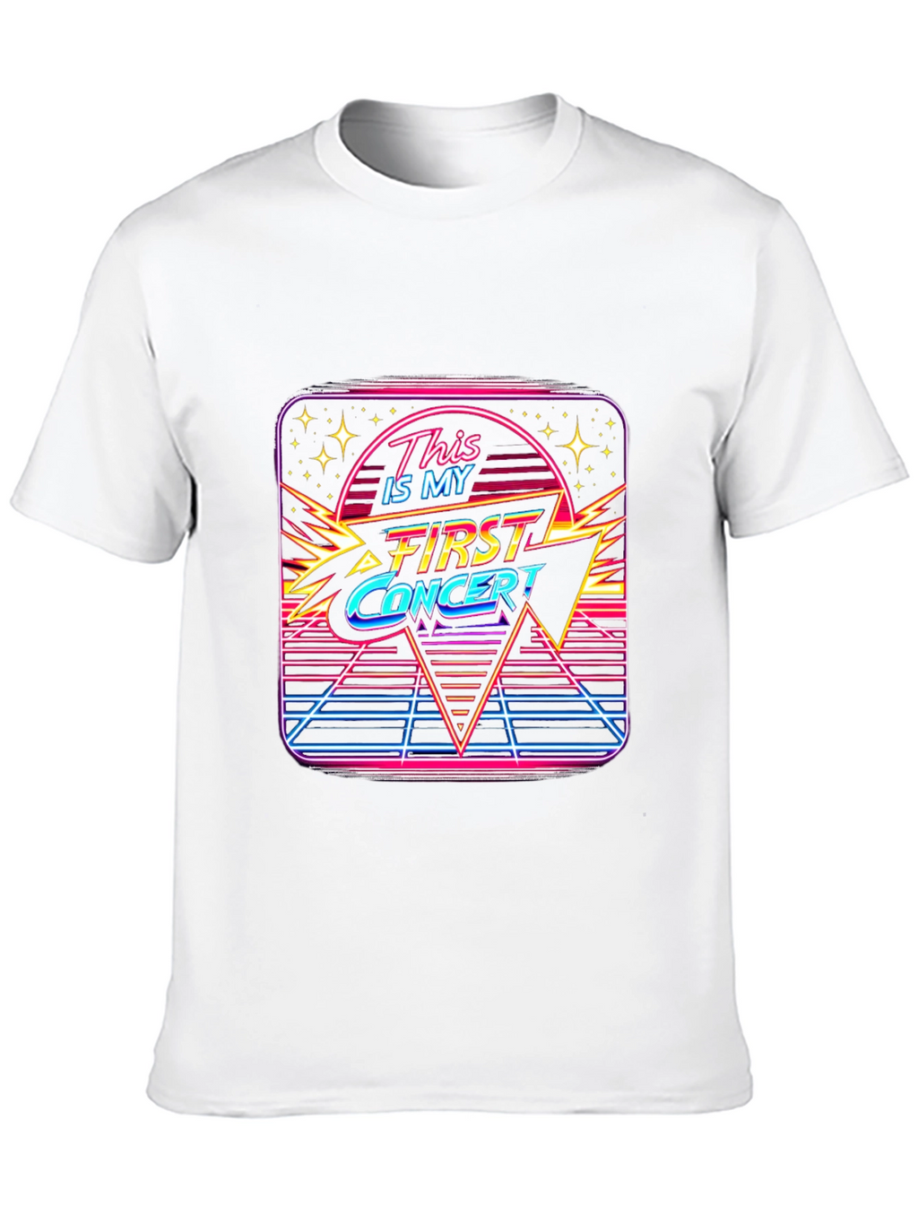 Retro This Is My First Concert! T-Shirt
