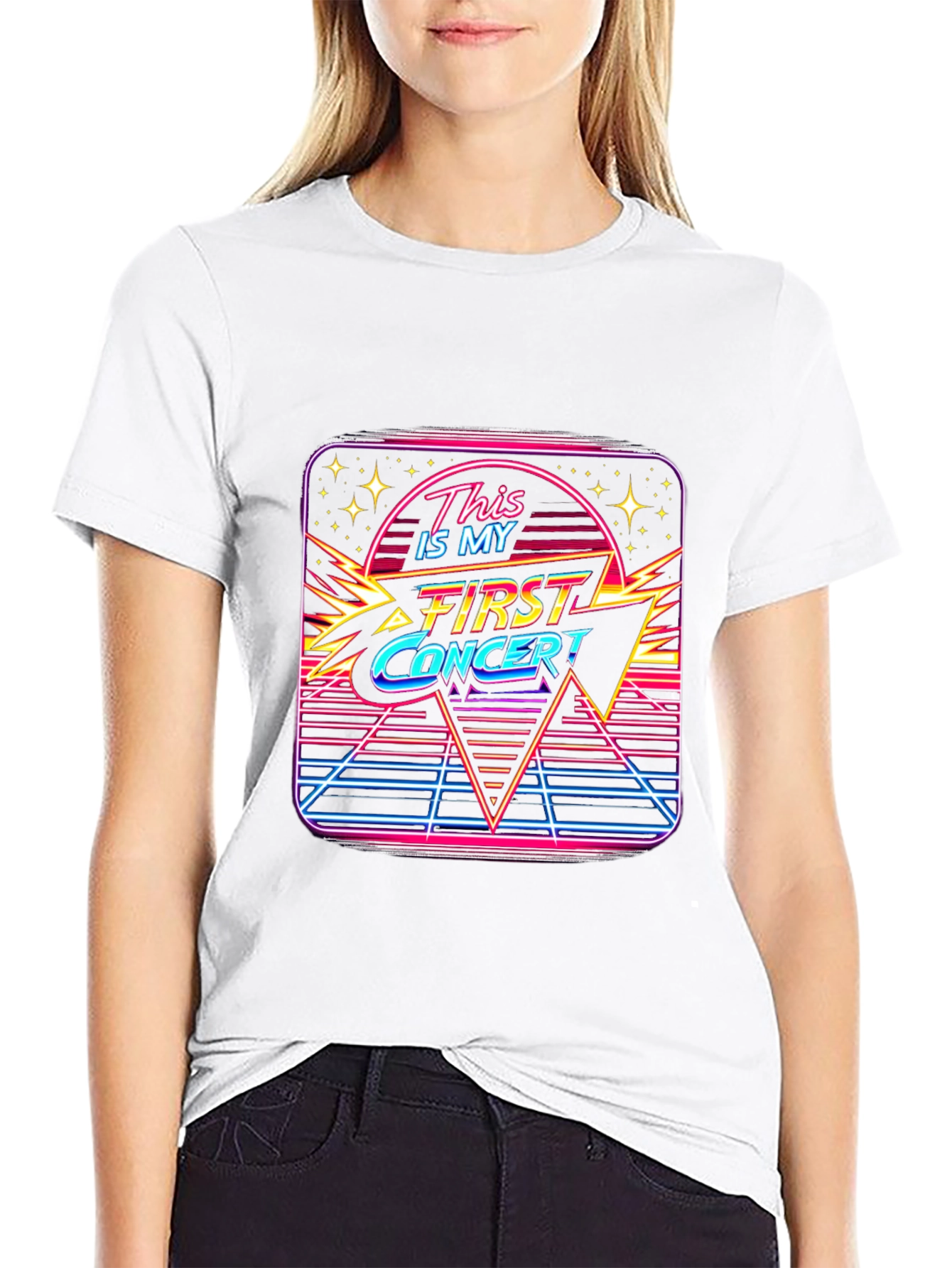 Retro This Is My First Concert! T-Shirt