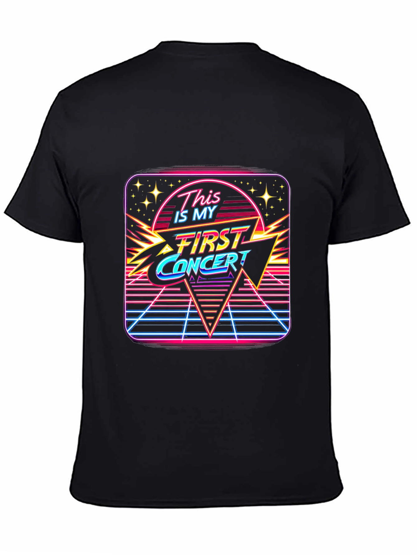 Retro This Is My First Concert! T-Shirt