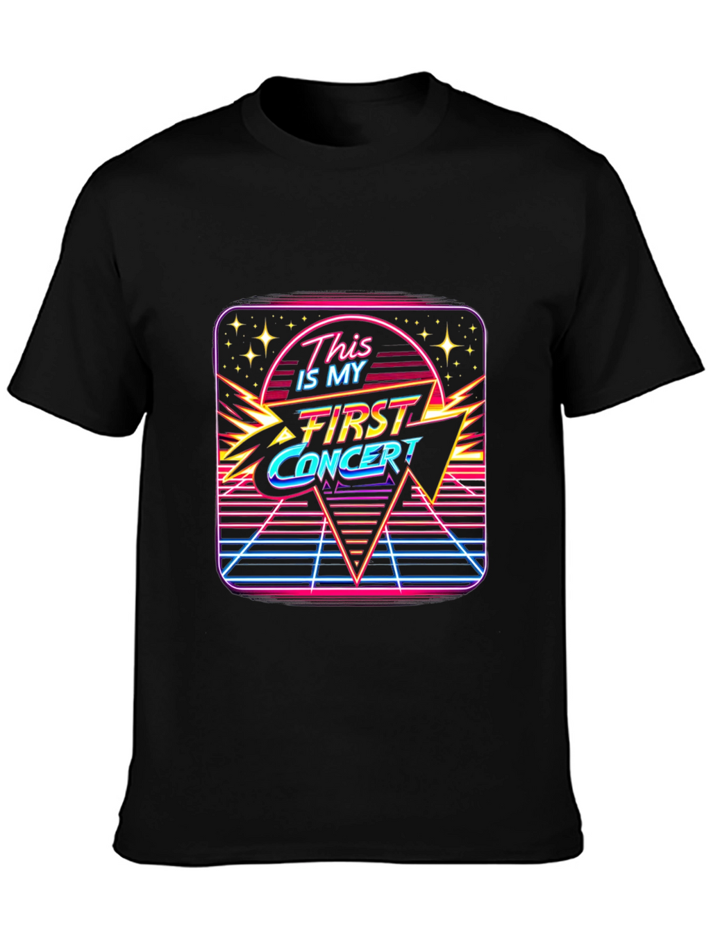 Retro This Is My First Concert! T-Shirt