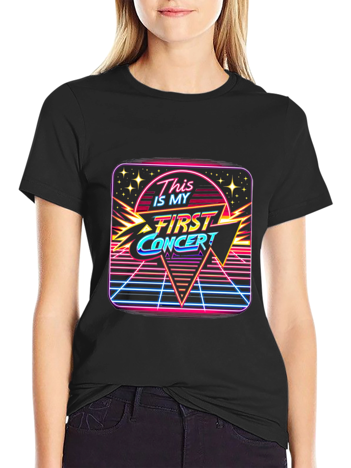 Retro This Is My First Concert! T-Shirt