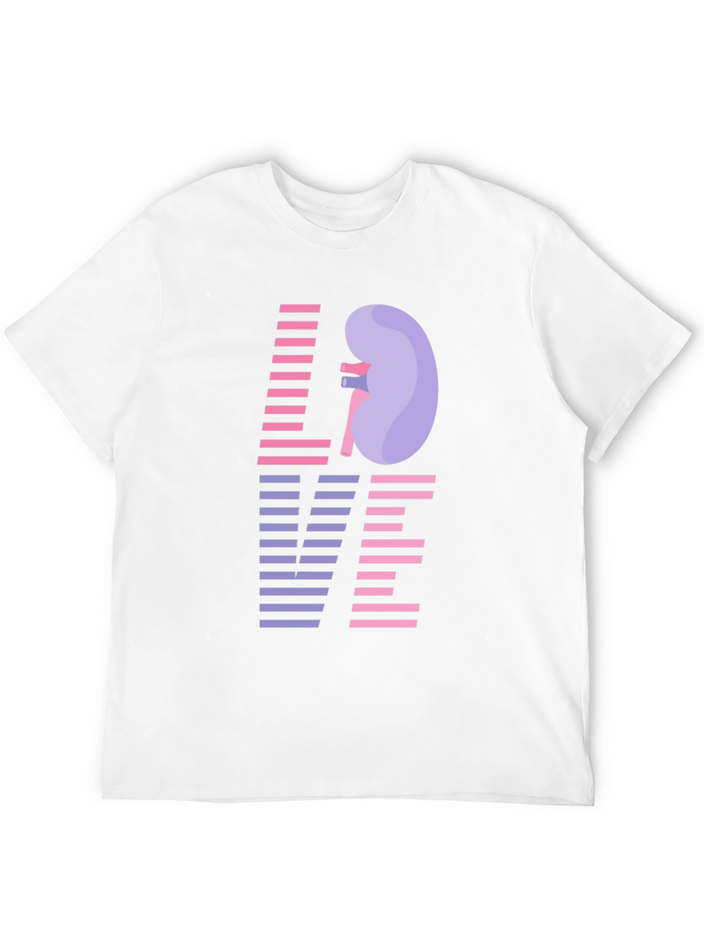 Love Kidney Graphic T-Shirt - Black