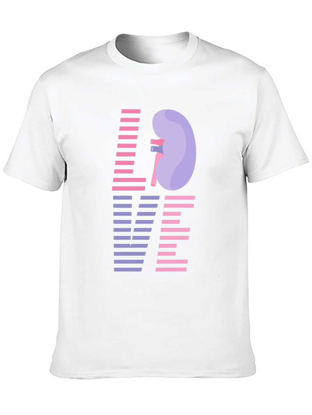 Love Kidney Graphic T-Shirt - Black
