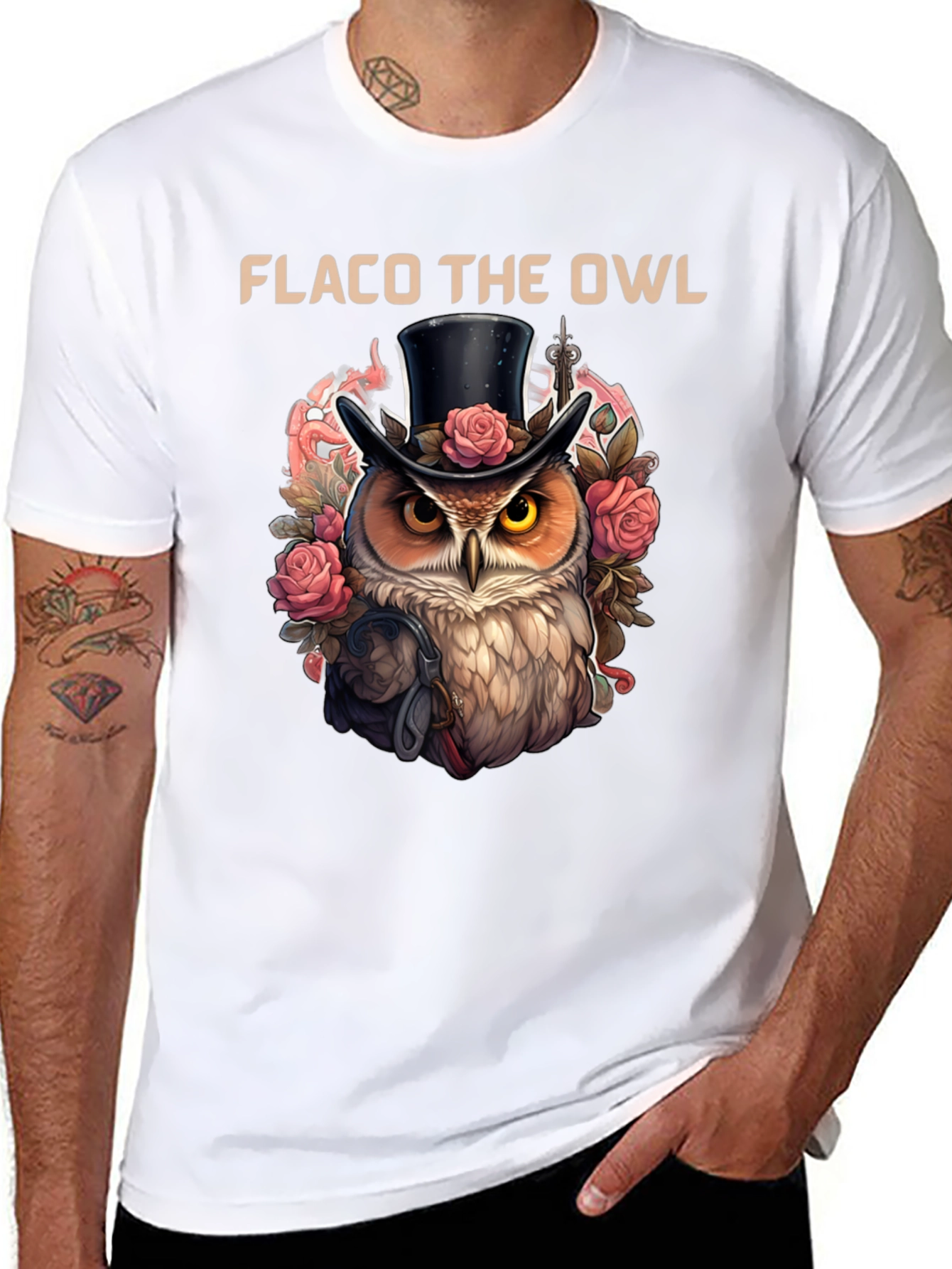 Flaco the Owl T-Shirt - Unique Graphic Tee