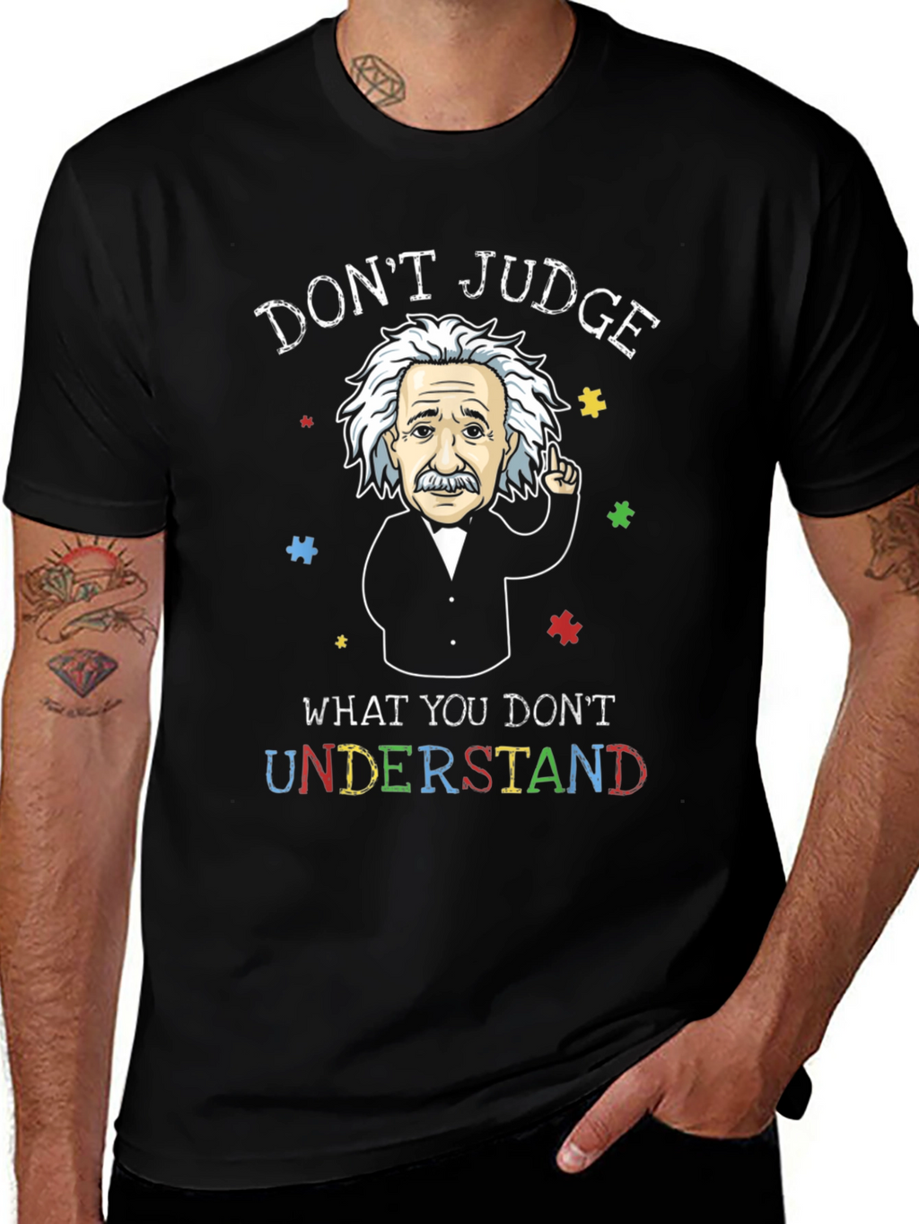 Dont Judge Autism Awareness T-Shirt
