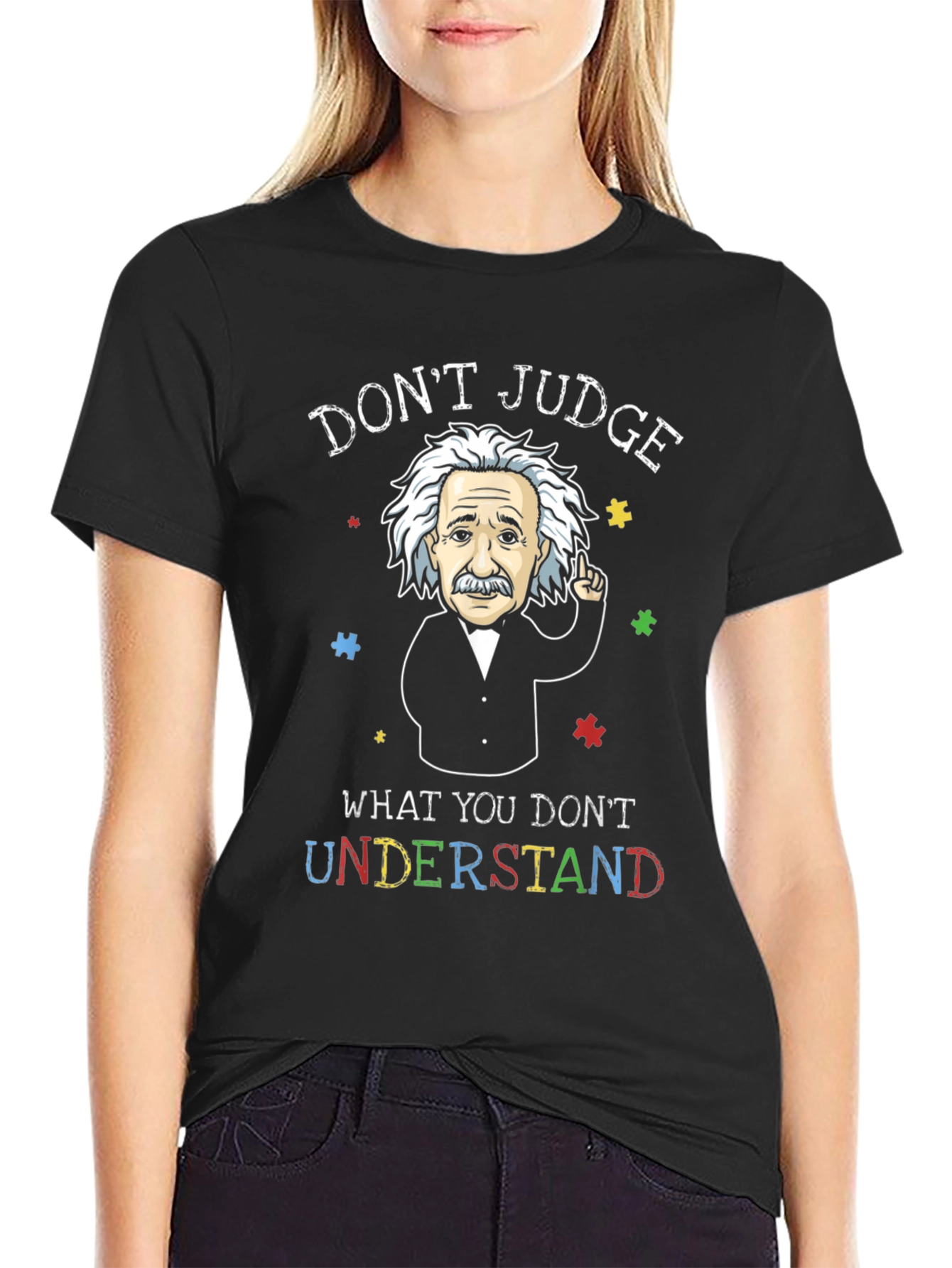 Dont Judge Autism Awareness T-Shirt