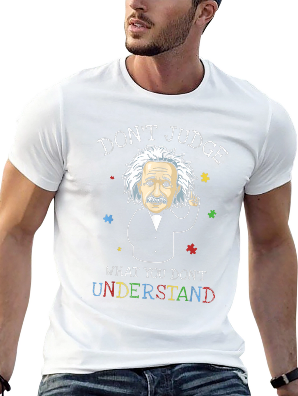 Dont Judge Autism Awareness T-Shirt