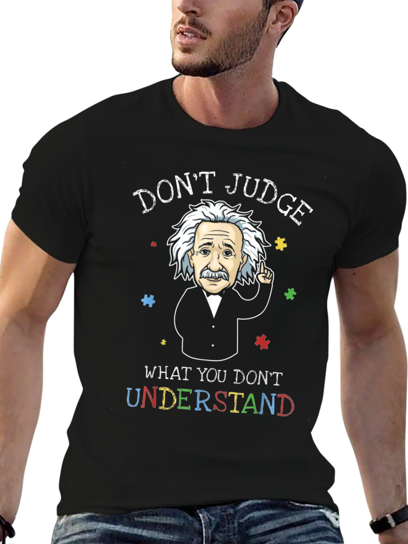 Dont Judge Autism Awareness T-Shirt