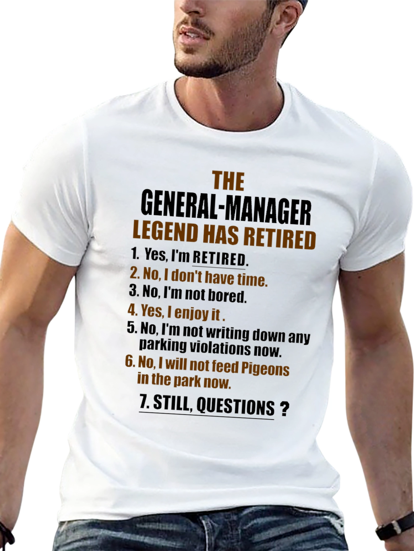 Retired General Manager Legend T-Shirt