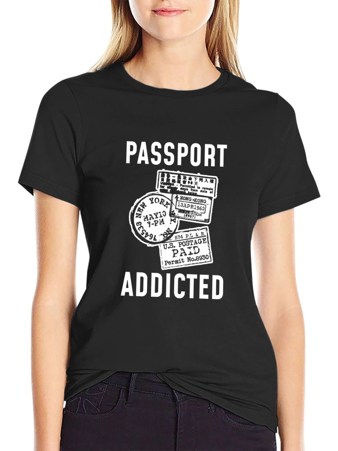 Passport Addicted T-Shirt - Travel Lover Tee