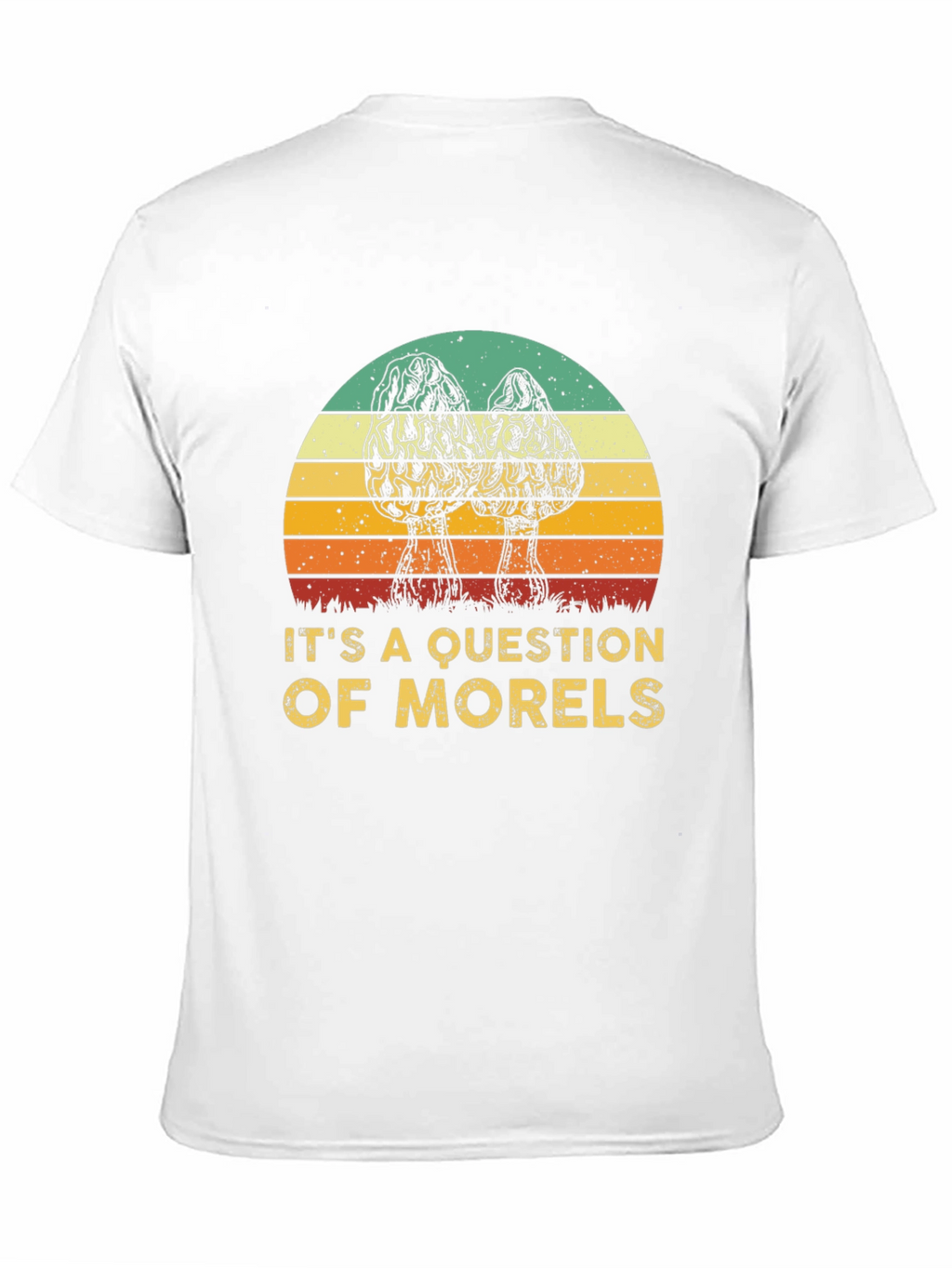 Morels Question T-Shirt Mushroom Hunter Tee