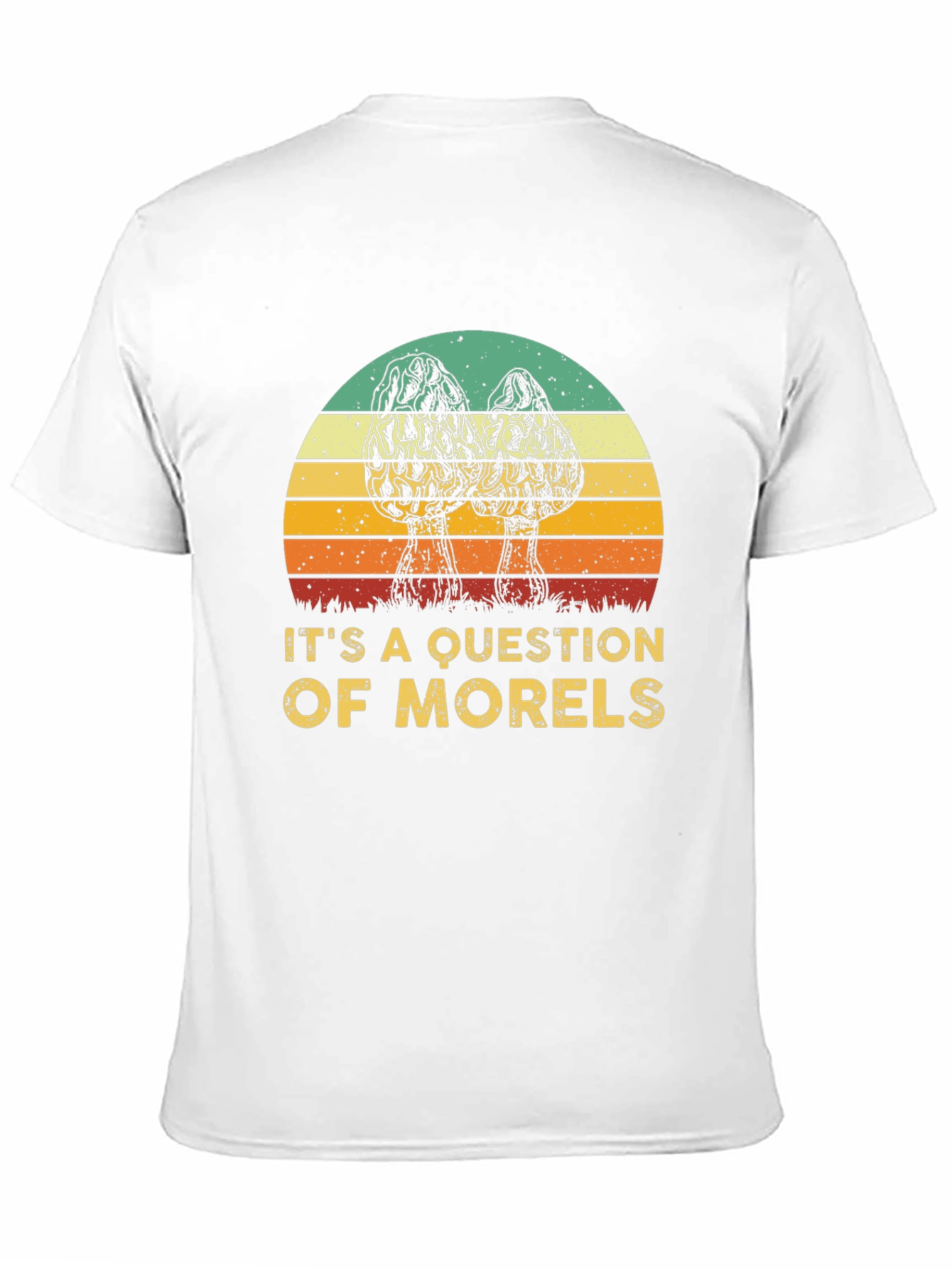 Morels Question T-Shirt Mushroom Hunter Tee