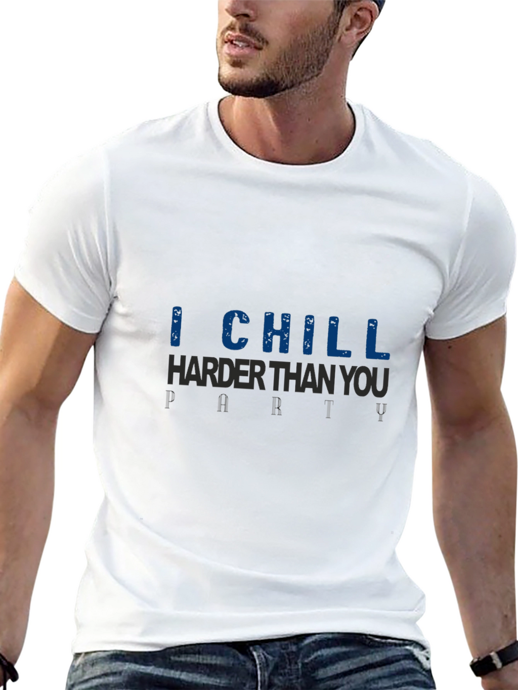 I Chill Harder Than You Graphic Tee