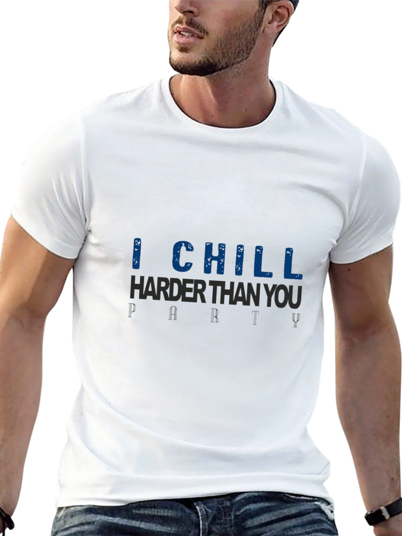 I Chill Harder Than You Graphic Tee
