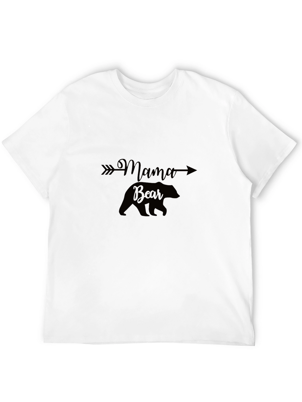 Mama Bear Arrow T-Shirt - Black