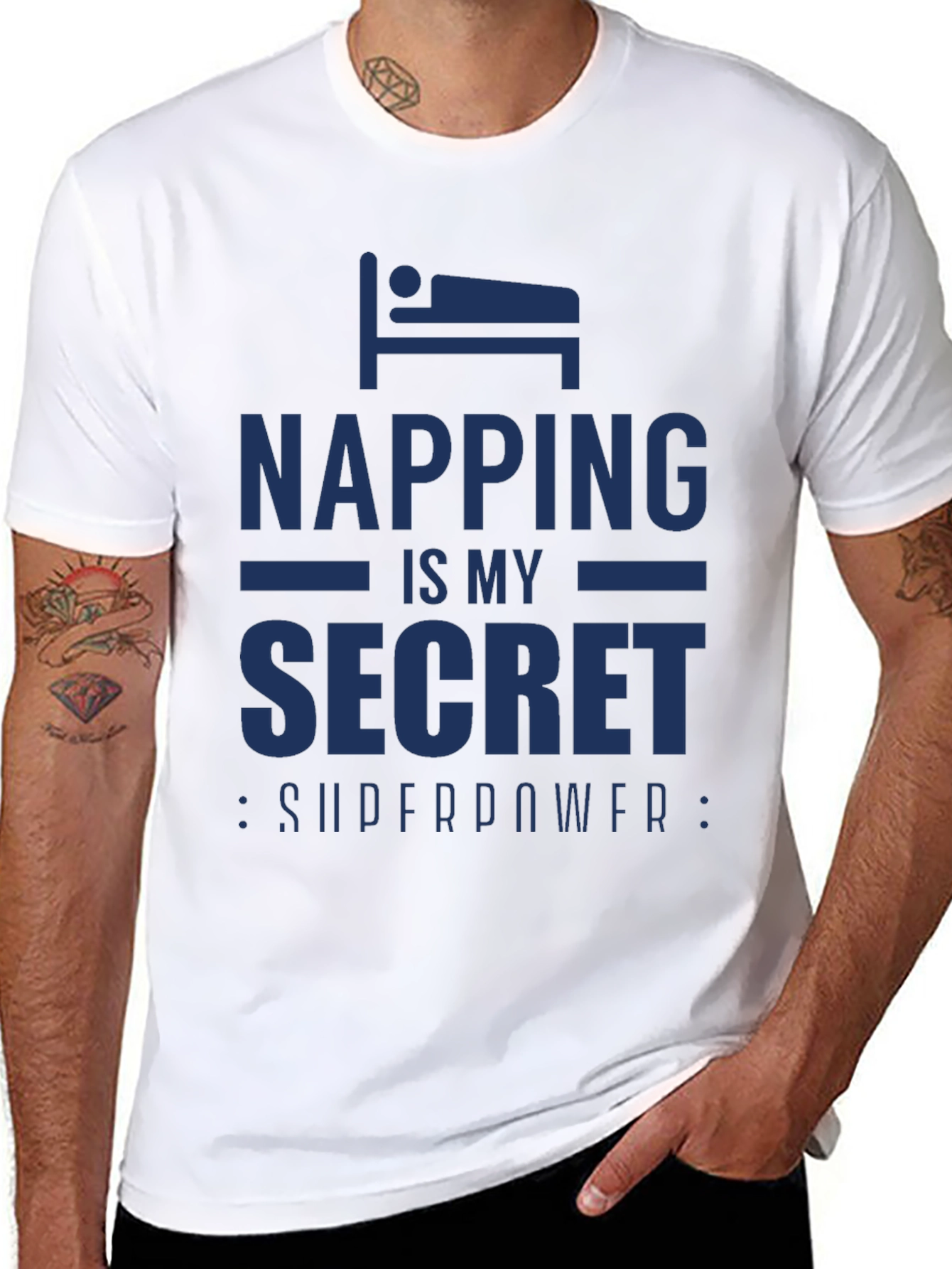 Napping is My Secret Superpower T-Shirt