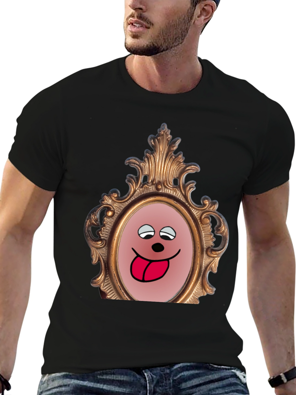 Funny Face Framed Graphic Tee