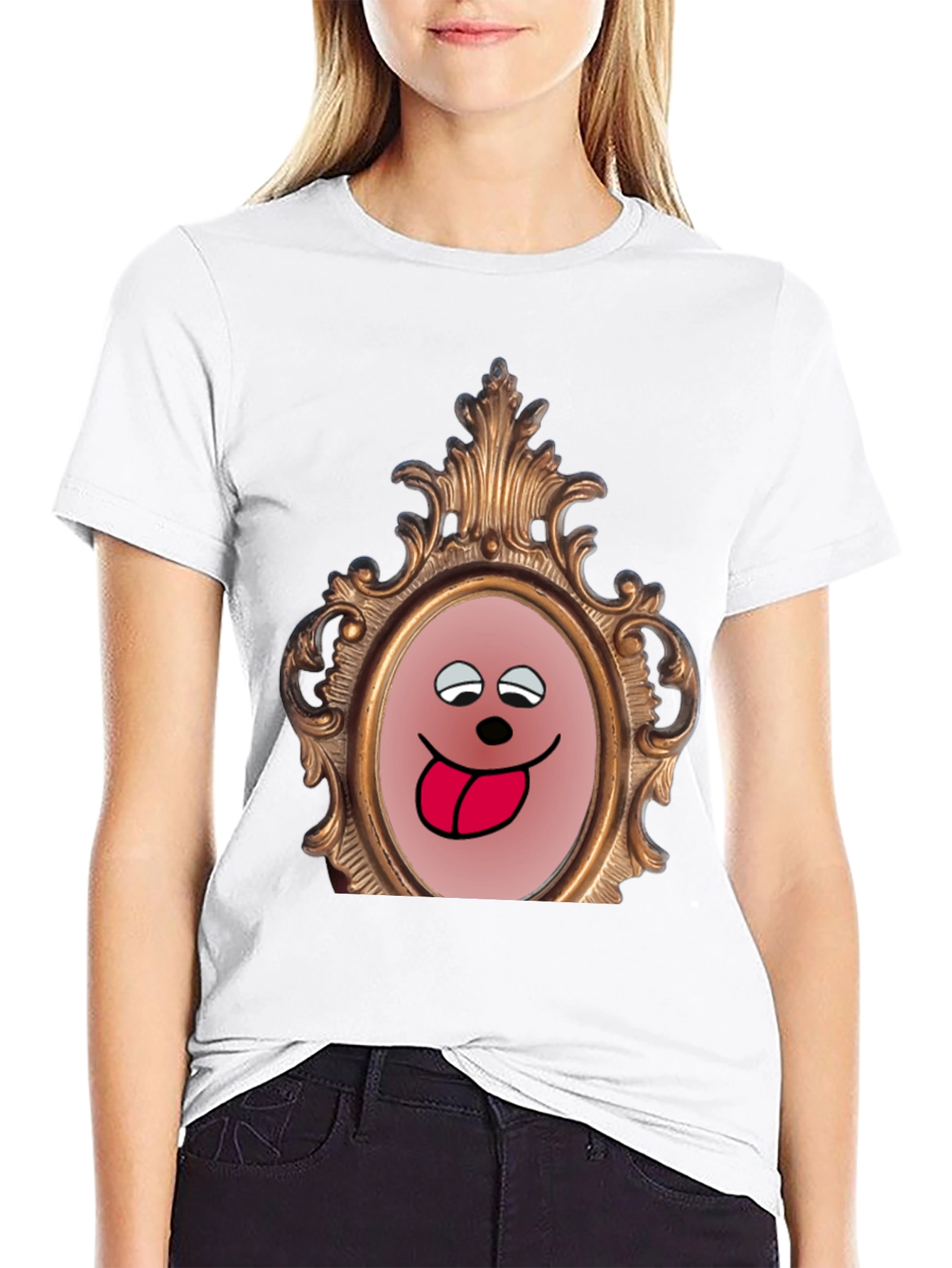 Funny Face Framed Graphic Tee