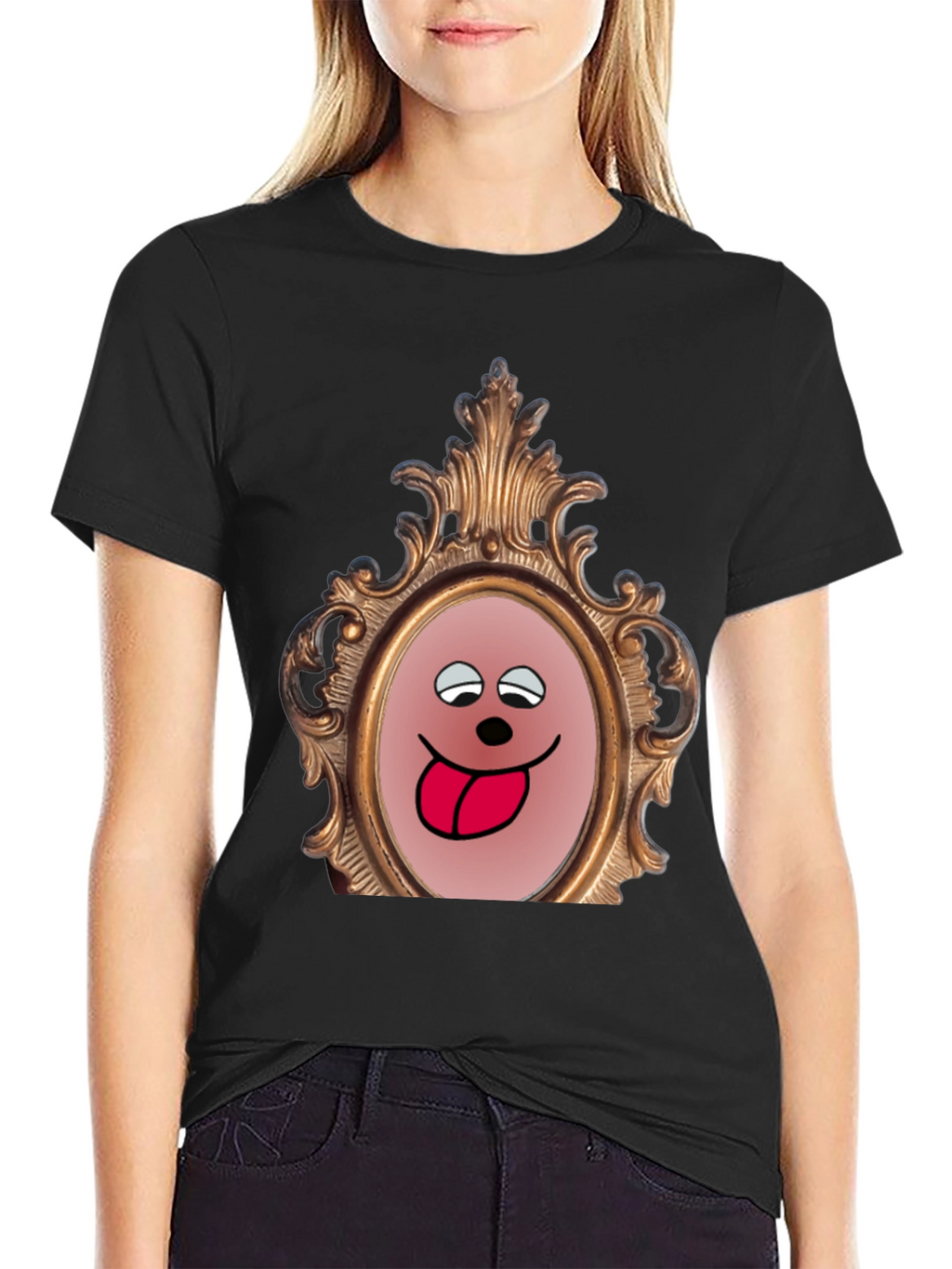 Funny Face Framed Graphic Tee