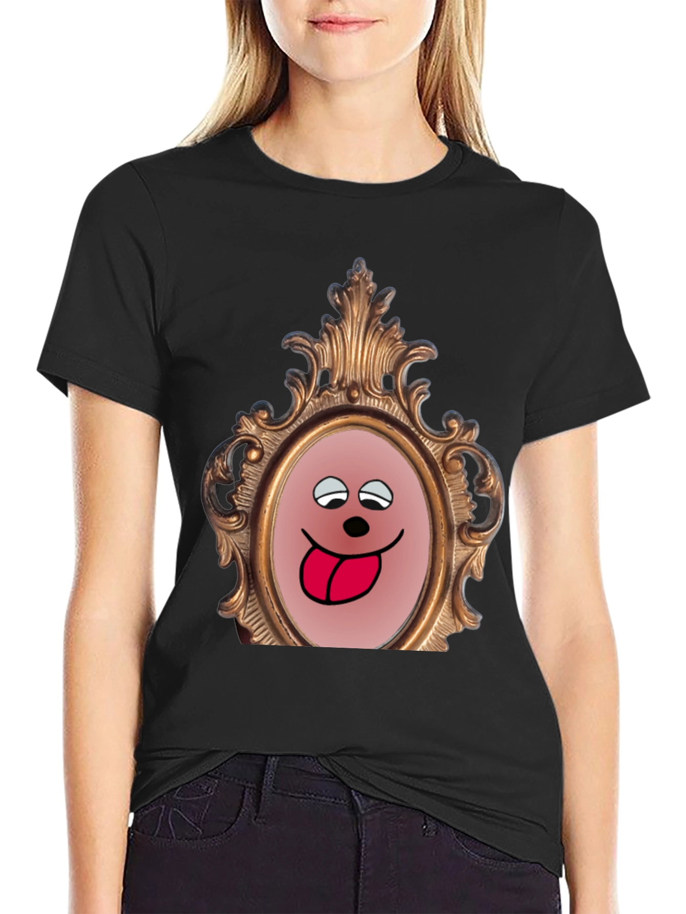 Funny Face Framed Graphic Tee