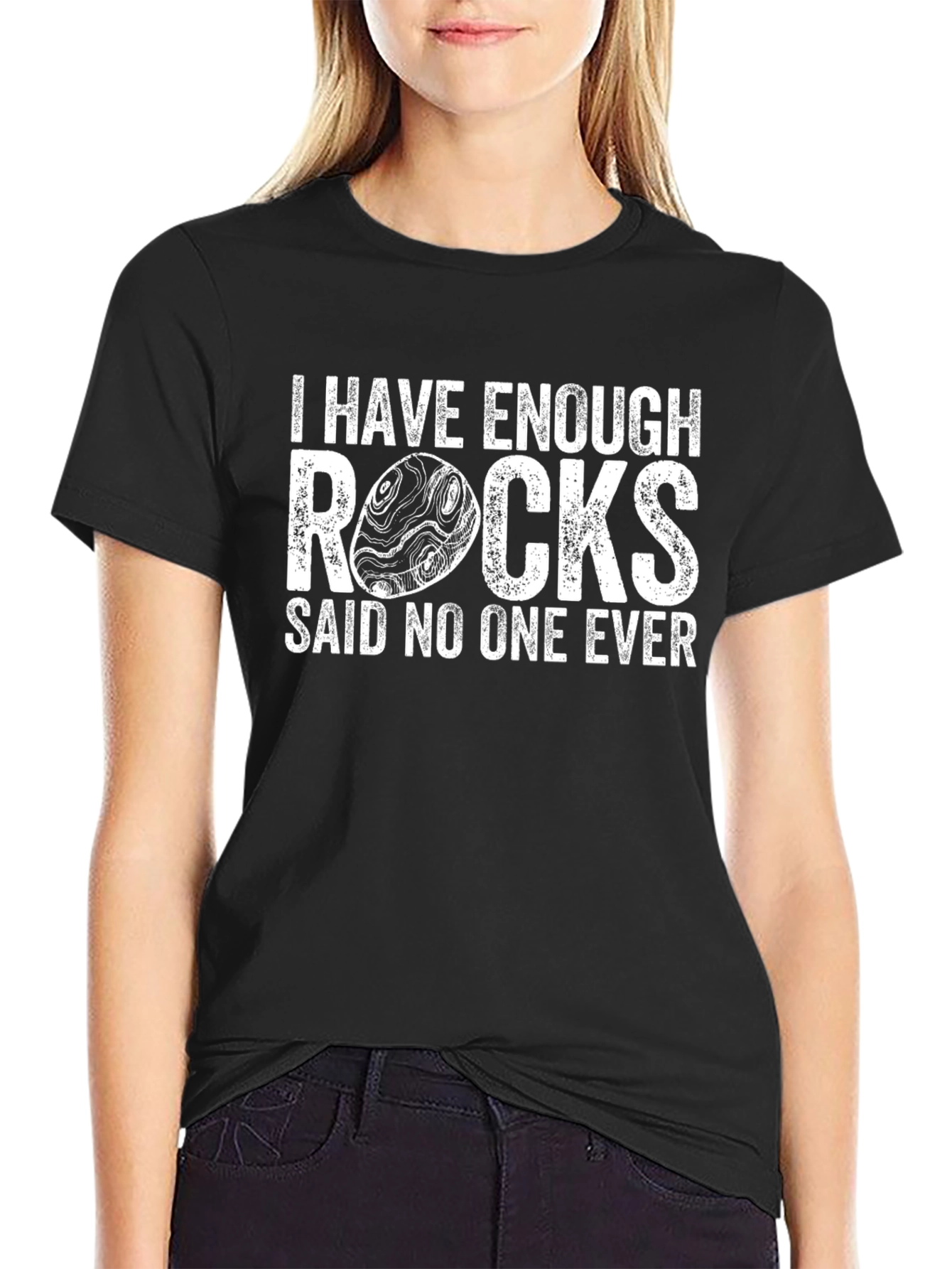 I Have Enough Rocks Funny T-Shirt - Rock Collector Gift