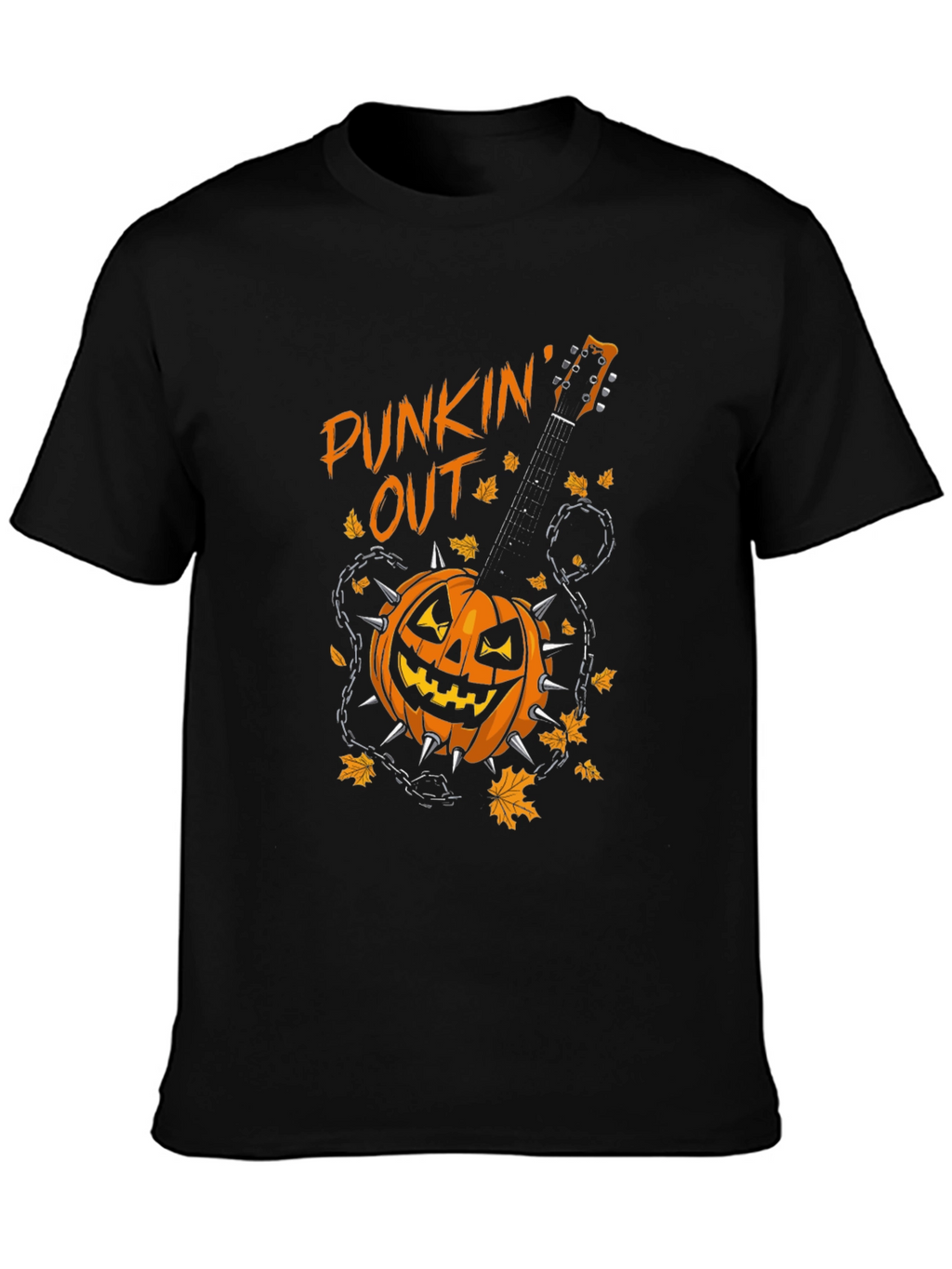 Punkin Out Halloween Graphic T-Shirt
