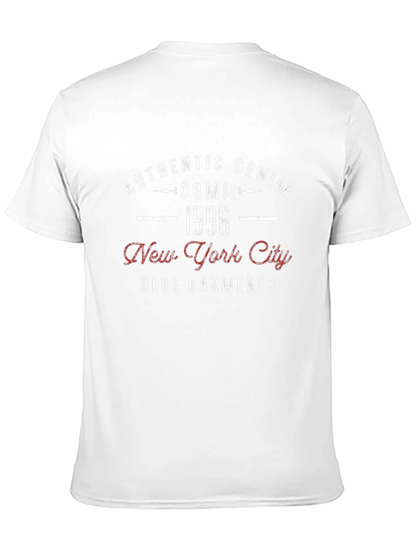 Authentic Denim NYC Garment Tee