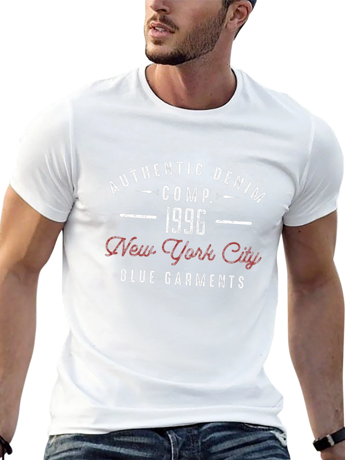 Authentic Denim NYC Garment Tee