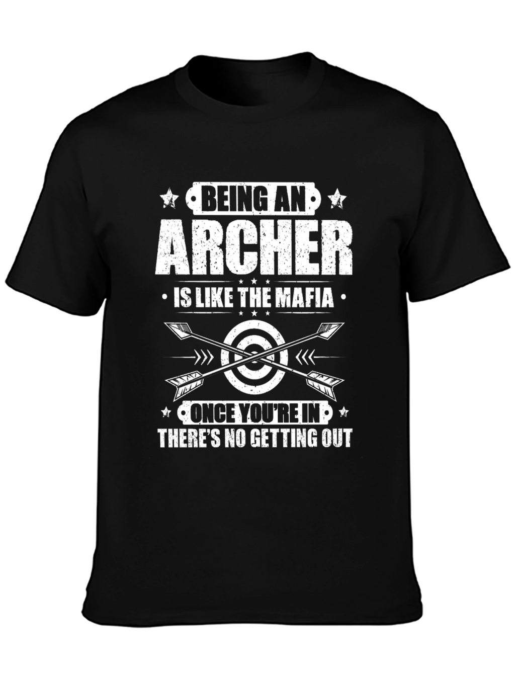 Archer Mafia T-Shirt - Funny Archery Gift
