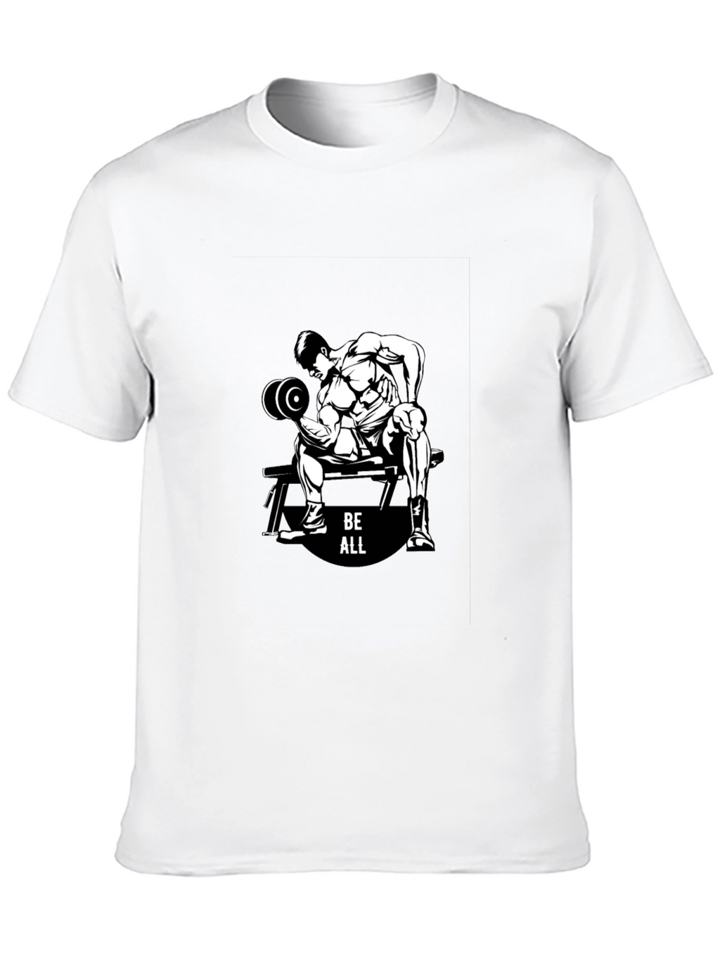 Be All Black Graphic T-Shirt