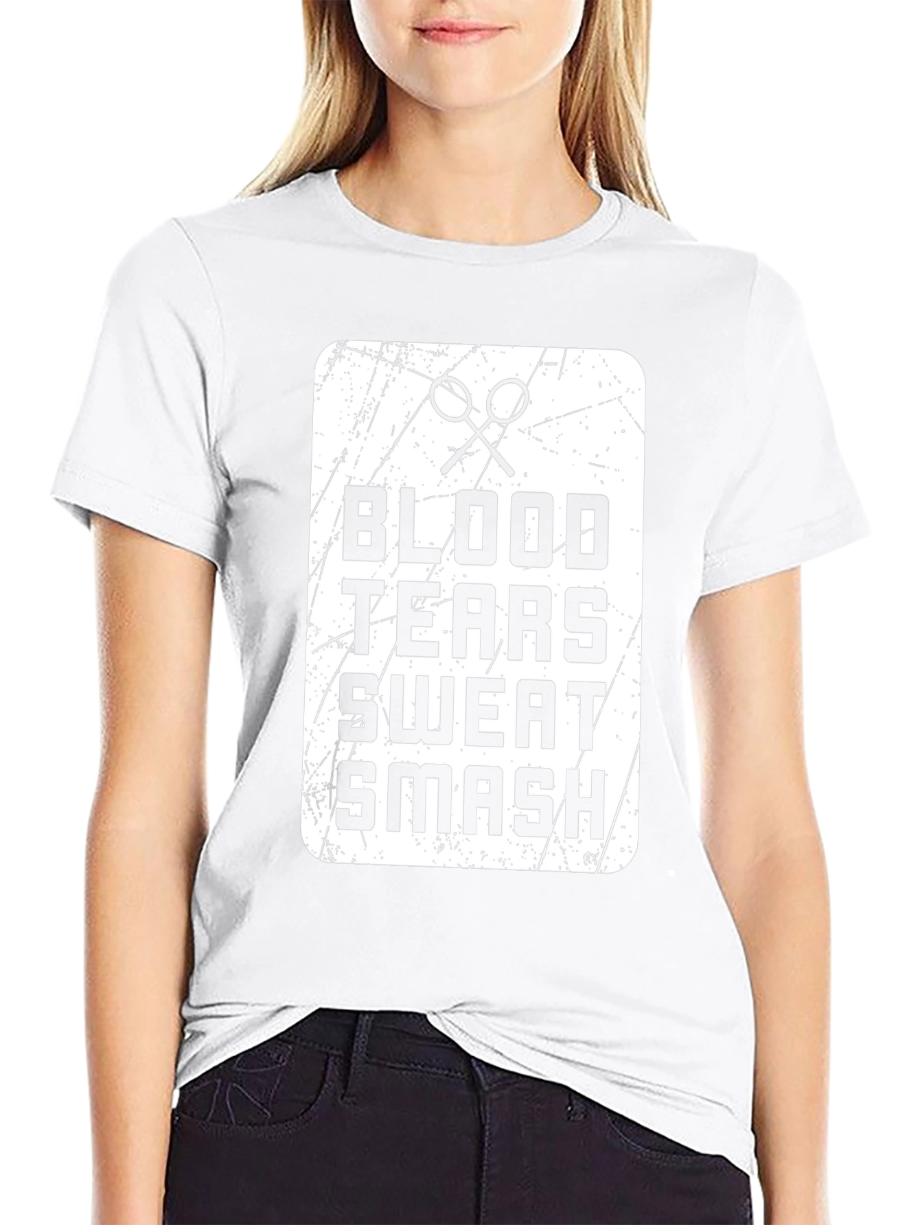 Blood Tears Sweat Smash T-Shirt - Gym Workout